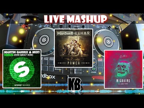Martin Garrix & MOTi vs Hardwell & KSHMR vs Ellis - Virus Power Migraine (Krossbeat Live Mashup)