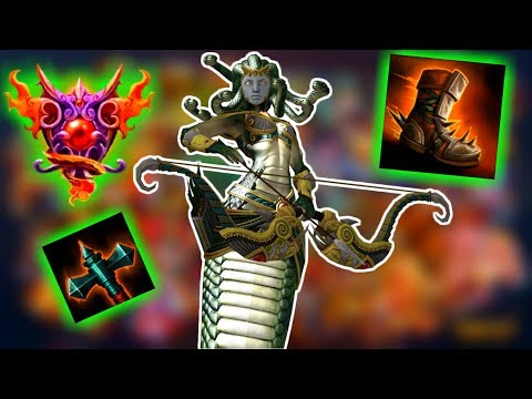 Medusa IS THE BEST HUNTER IN JOUST - SMITE RANKED JOUST MEDUSA BUILD