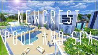 Sims 4 Speed Build | Newcrest Pool &amp; Spa