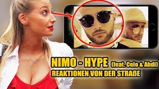 NIMO - HYPE FEAT. CELO &amp; ABDI || LIVE REAKTIONEN VON DER STRAßE #11 - Leon Lovelock