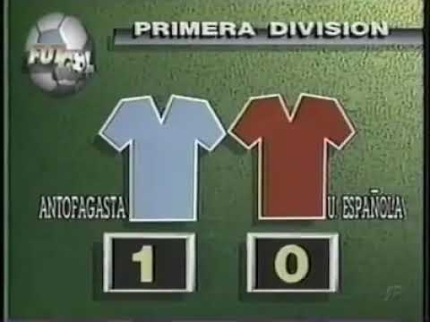 Antofagasta 1 vs Unión Española 0 Campeonato Nacional 1991