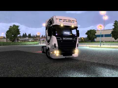 Scania R500 V8 Topline ETS2 Mod