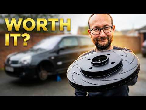 Clio RS 182 - Fitting racing brake pads, discs & hoses - Budget Track Car Build Project pt.5
