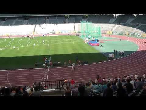 CB 2013 - 3000m Steeple Men Final (Krijn Van Koolwijk 9:05.21)