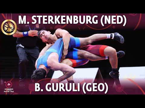 GOLD GR - 82 kg: M. STERKENBURG (NED) v. B. GURULI (GEO)