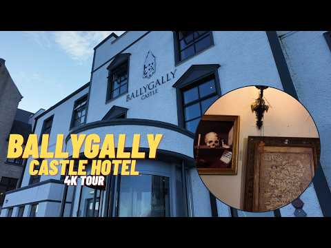 Ballygally Castle Hotel | Inside Northern Ireland's Haunted Hotel | 4K