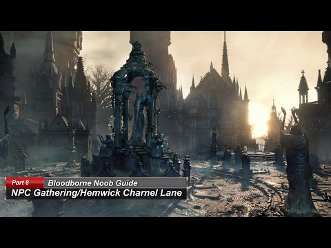 Bloodborne Noob Guide Ep 8: NPC Gathering/Hemwick Charnel Lane