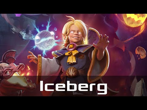 Iceberg — Invoker, Mid Lane (Aug 27, 2019) | Dota 2 patch 7.22 gameplay