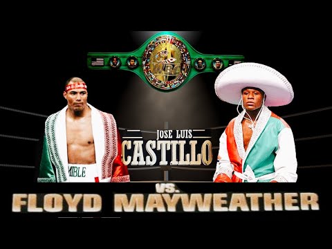 Floyd Mayweather vs Luis Castillo highlights (Pretty Boy Floyd first loss?)