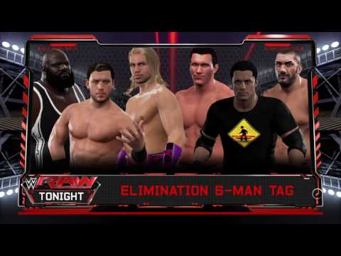 WWE 2K17 Walkman,Randy,Batista VS Fandango,Tyler,Mark Requested 6-Man Elimination Tag Match