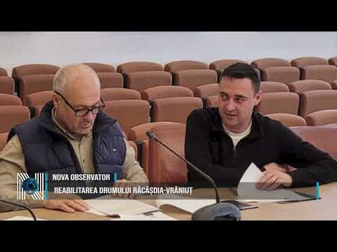 Reabilitarea drumului Răcășdia-Vrăniuț