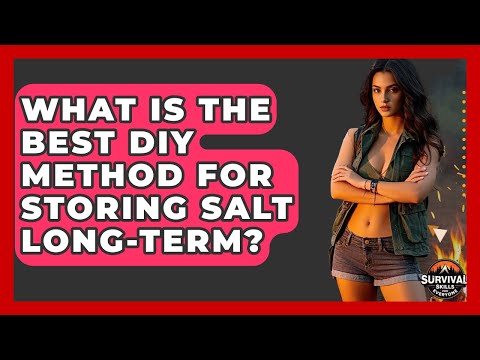 What Is The Best DIY Method For Storing Salt Long-term? - Survival Skills for Everyone