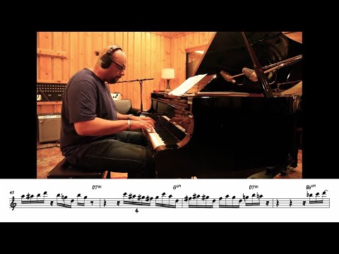 Luis Perdomo's solo on Miguel Zenón's "Quitate de la Via, Perico" (Transcription)