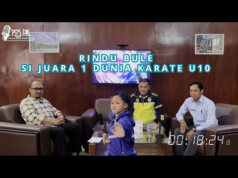 RINDU BULE JUARA I INTERNASIONAL KARATE SHUREIDO TAHUN 2025