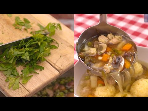 Nyírségi gombócleves