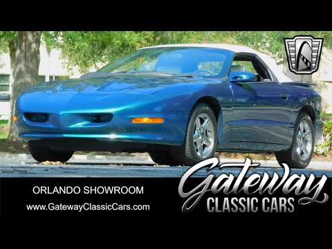 1997 Pontiac Firebird Formula Convertible For Sale at Gateway Classic Cars- Orlando Stock #2453
