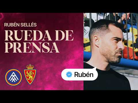 RUEDA DE PRENSA | Rubén Sellés | Andorra FC-Real Zaragoza | LaLiga Hypermotion