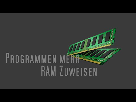 Programmen mehr RAM zuweisen - Tutorial [1080p HD] [D]