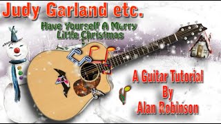 Have Yourself A Merry Little Christmas - Judy Garland etc. - Acoustic Guitar Lesson
