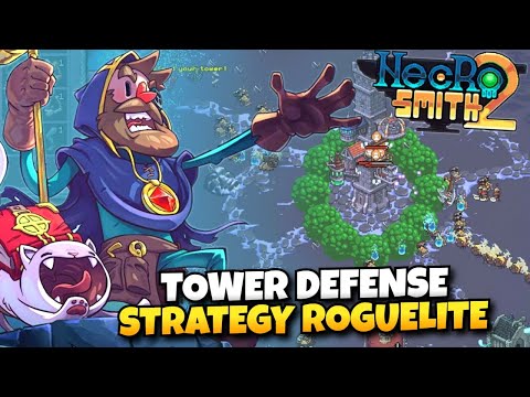 Brand New Necromancer Roguelite with Customizable Abominations | Necrosmith 2 Live Gameplay