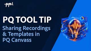 Sharing Recordings & Templates in PQ Canvass