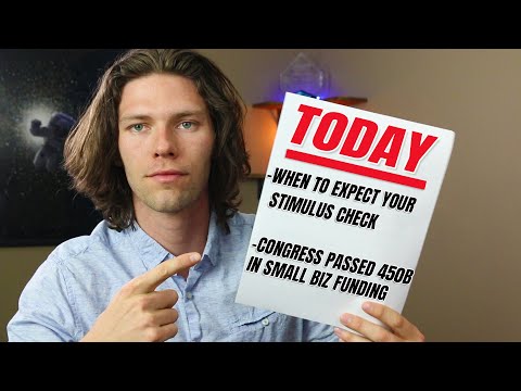 Stimulus 4/21: IRS Releases When Your Check is Coming & EIDL / PPP News