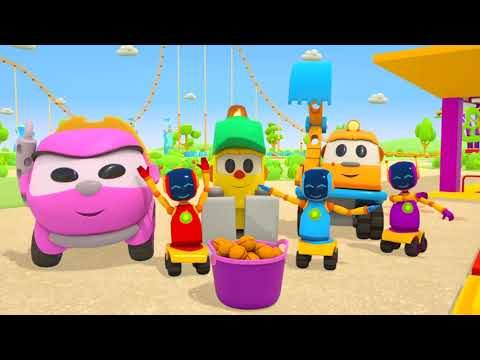 Leo the Truck and Halloween Fun – Car Cartoons Full Episodes for Kids