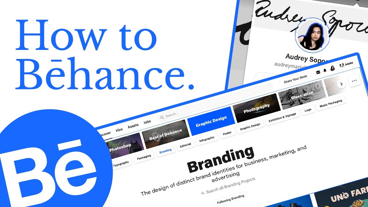 How I use BEHANCE as a graphic designer/creative (stop sleeping on this!).