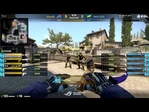 Cloud9 vs Na'Vi - ESL One New York 2017