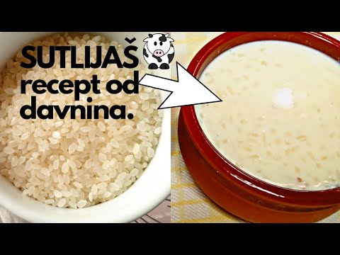 SUTLIJAŠ - SUTLIJA- Recept moje bake za fenomenalnu i brzu poslasticu | 🥰