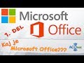 MICROSOFT OFFICE Kaj Je To 1 Od Treh Delov