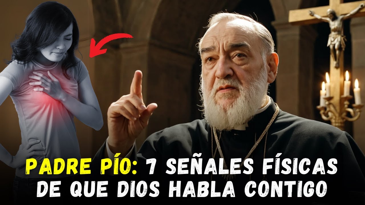 PADRE PÍO: 7 SEÑALES FÍSICAS DE QUE DIOS HABLA CONTIGO, ¡NO IGNORES ESTO!
