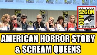 American Horror Story Hotel & Scream Queens Comic Con Panel