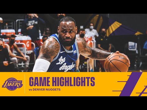 HIGHLIGHTS | LeBron James (27 pts, 10 reb, 10 ast) vs Denver Nuggets
