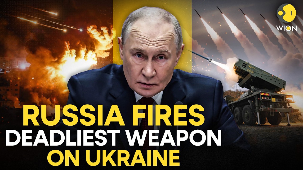 Russia Attacks Kyiv LIVE: Putin Fires Deadly Hypersonic Ballistic Missile On Kyiv | WION LIVE