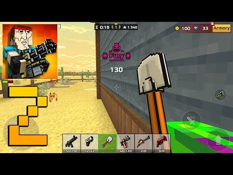 Pixel Gun 3D - Gameplay Walkthrough Part 2 - Fury