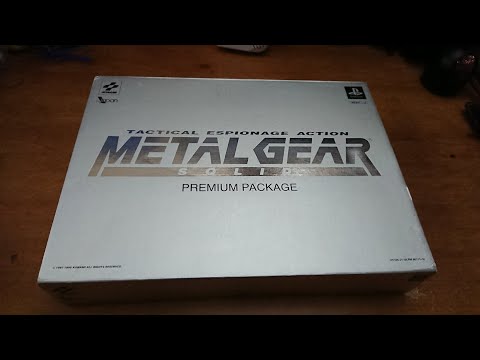 Metal Gear Solid Premium Package Unboxing Featuring Stavros!