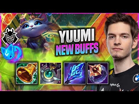 MIKYX TRIES YUUMI WITH NEW BUFFS! - G2 Mikyx Plays Yuumi SUPPORT vs Alistar! | Patch 11.18