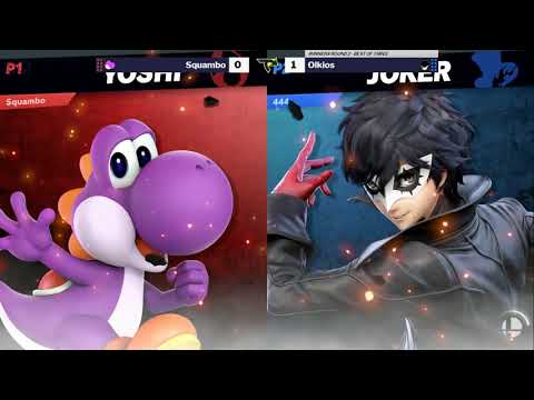 TJ 25 SSBU WR2 - Squambo (Yoshi) vs Olkios (Joker)