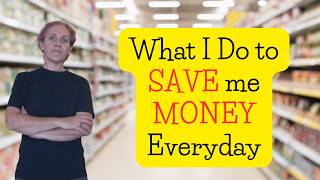 Little things I do everyday  to SAVE me MONEY l Frugal living