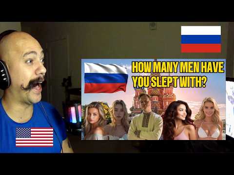 Reacting to Interviewing Russian girls, THEIR ANSWERS WILL SHOCK YOU!  4K HDR | Russia Travel Blog
