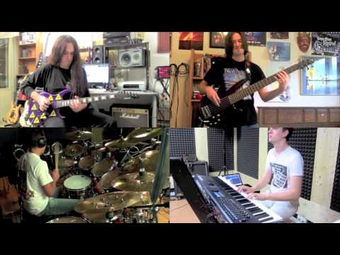Guitar videos - DANIELE LIVERANI - Mysterious Impulse (split screen)