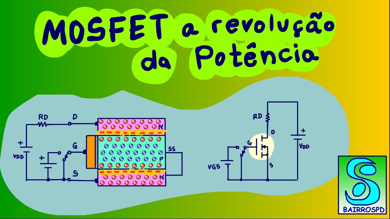 MOSFET DE CRESCIMENTO: Funcionamento, como você nunca viu
