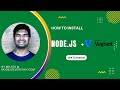 Install NODEJS On VAGRANT Machine Bootstrap Sh Usage In Vagrantfile