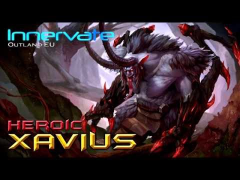 Innervate vs Xavius Heroic (The Emerald Nightmare) - Resto Druid PoV