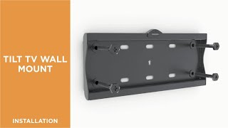How to Install Low Cost Tilt TV Wall Mount-KL21G-22T