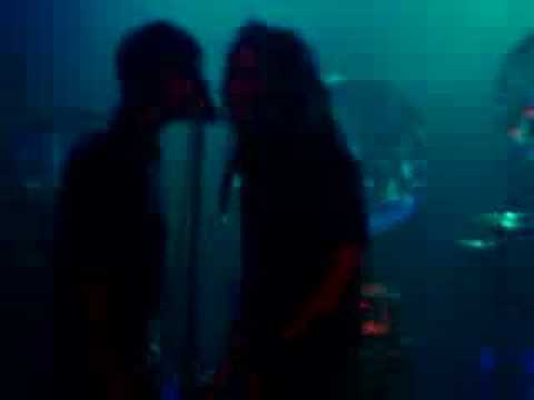 ymbert on stage with nada surf