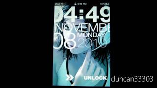 Best iPhone and iPod touch Lockscreen: Typophone 4