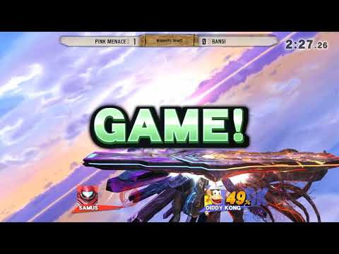 Pink Menace (Samus) Vs. BANG! (Diddy Kong) - WSF