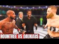 Khalil Rountree Vs Chris Daukaus Full Fight UFC 4 AI Simulation